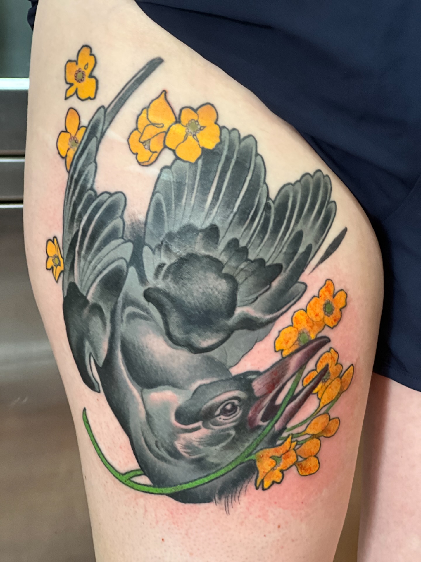 Tattoo by @authentictattoo — black_and_grey