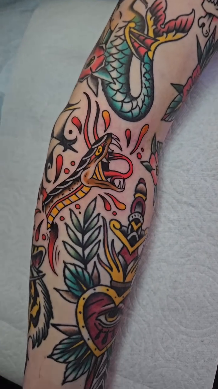 Tattoo by @deeenster — american_traditional