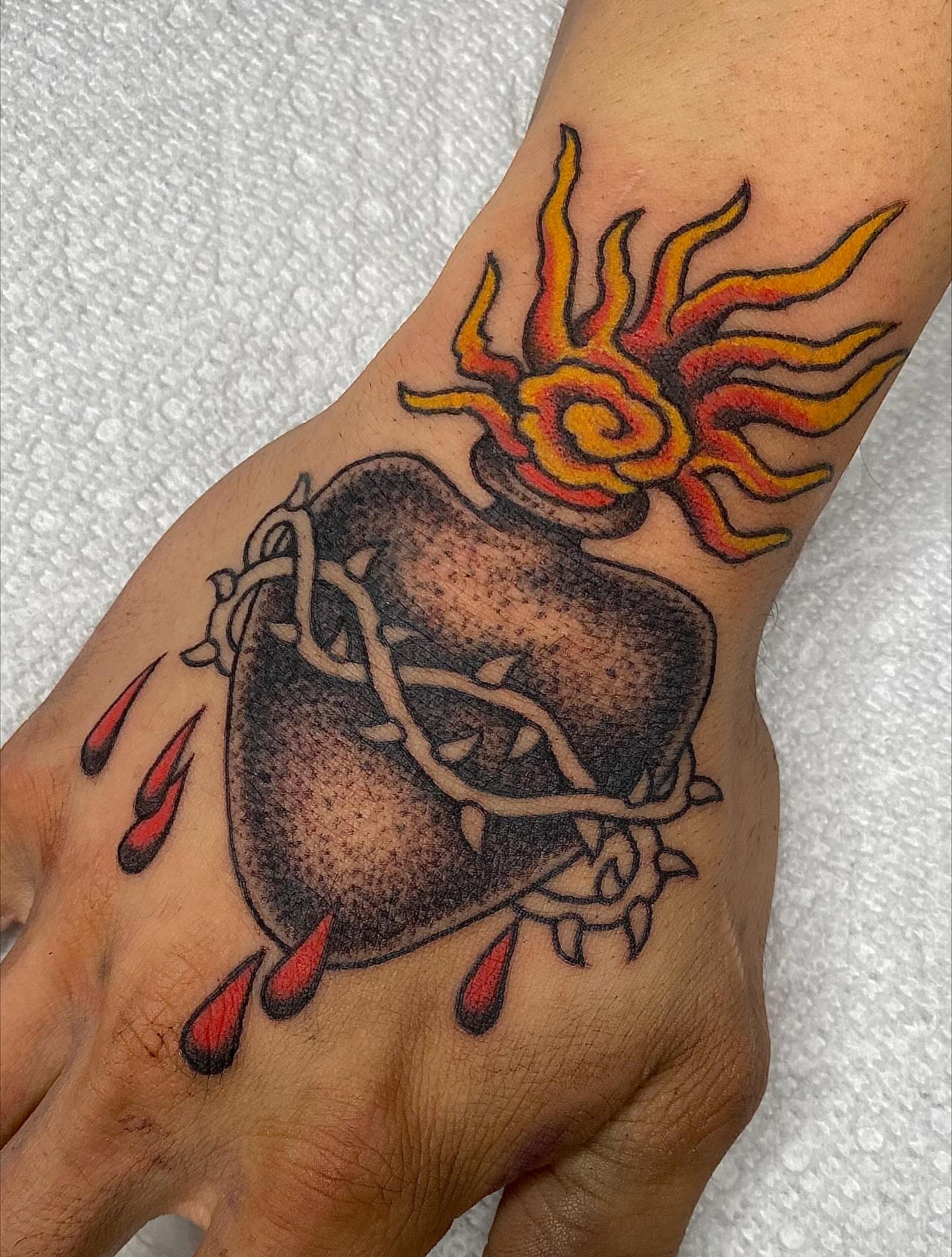 Tattoo by @morgana.sutherland — dotwork, black_and_grey
