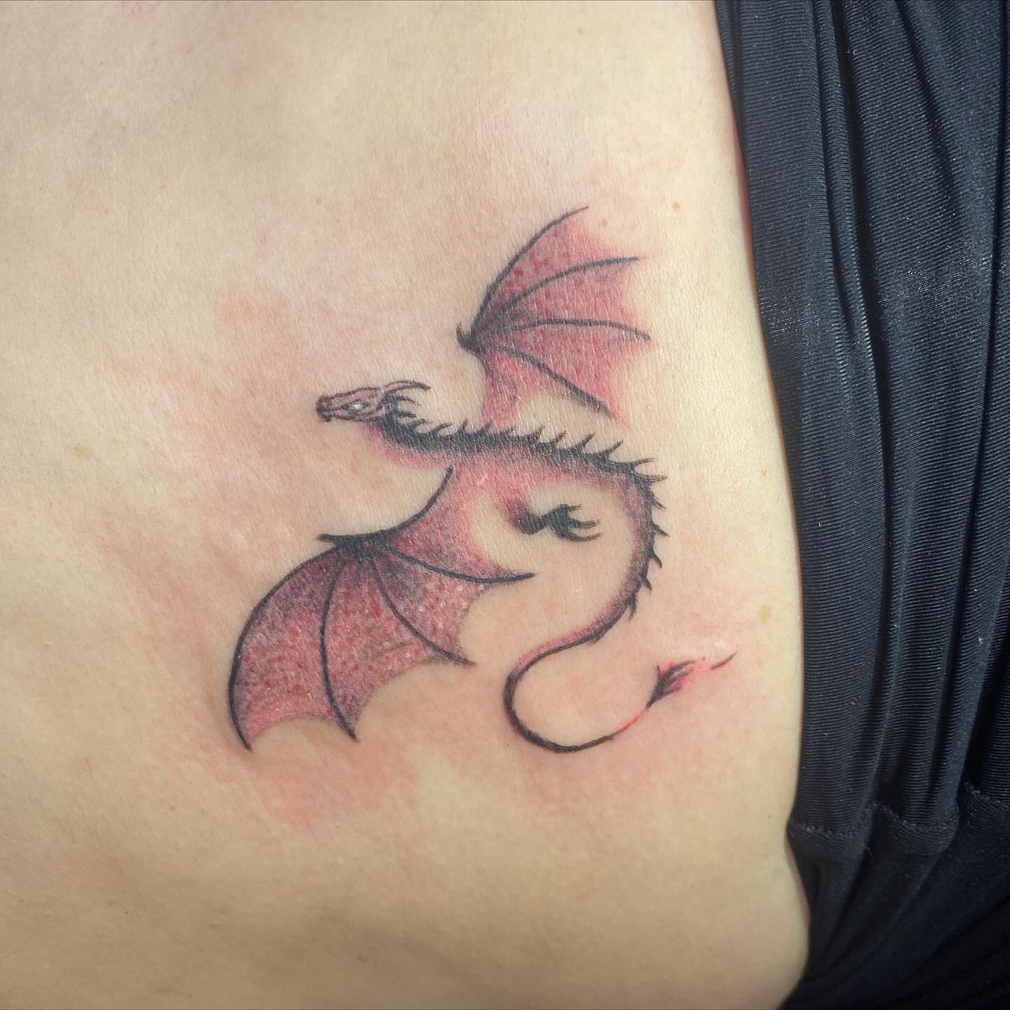 Dragon dotwork tattoo by MD Ariel🦷