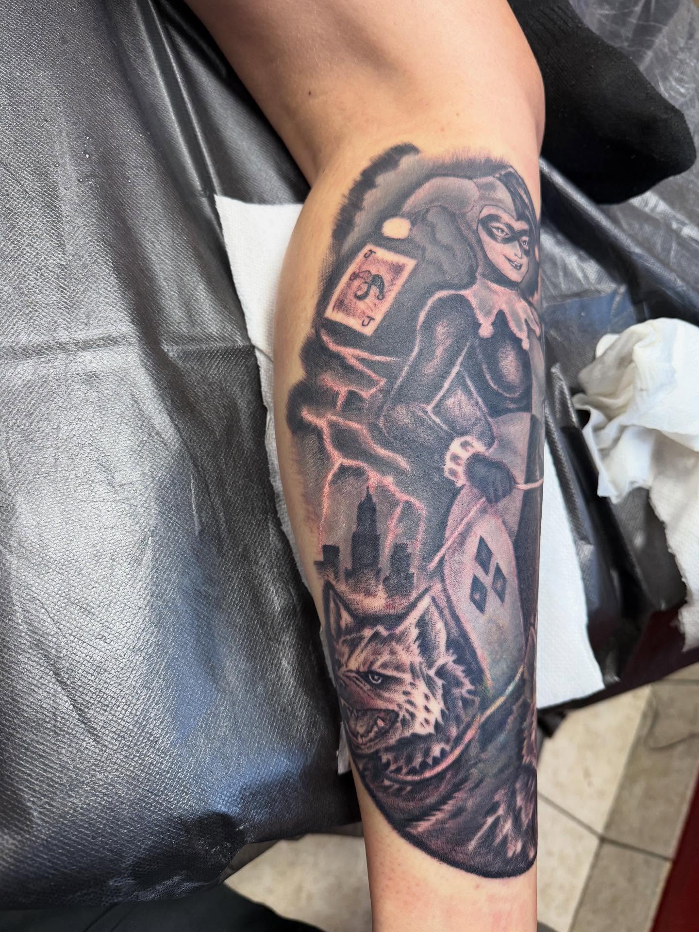 Tattoo by @shawnmichaelstattoos — realism, dark_realism