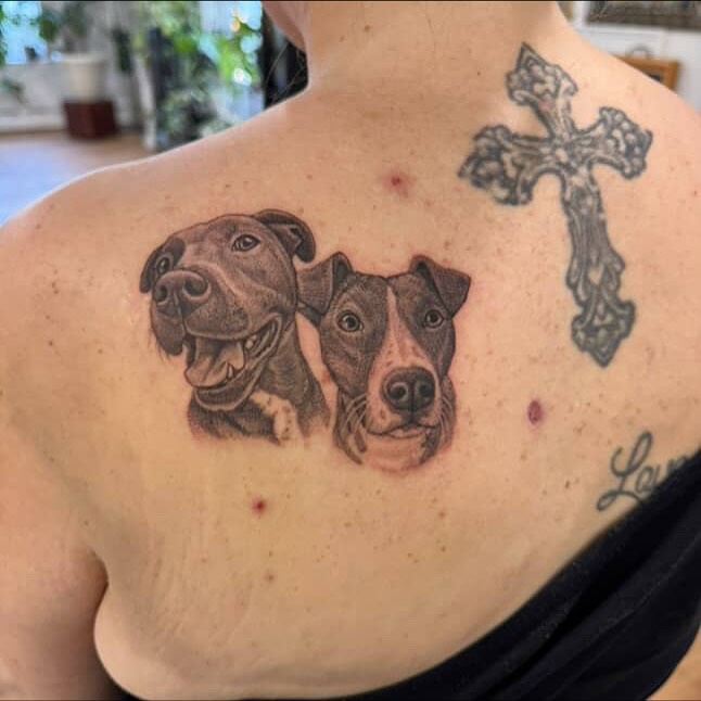 Tattoo by @sevtattoos — realism, black_and_grey