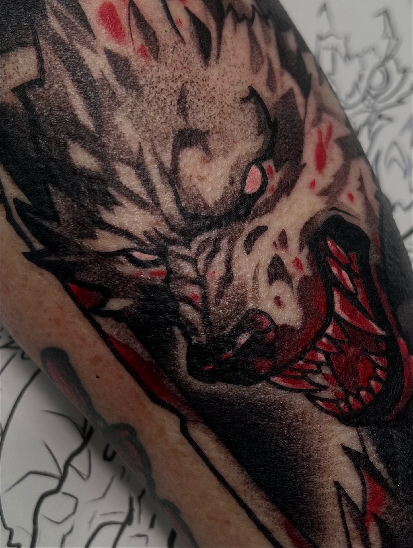 Tattoo by @_jaketattoos — dark_realism