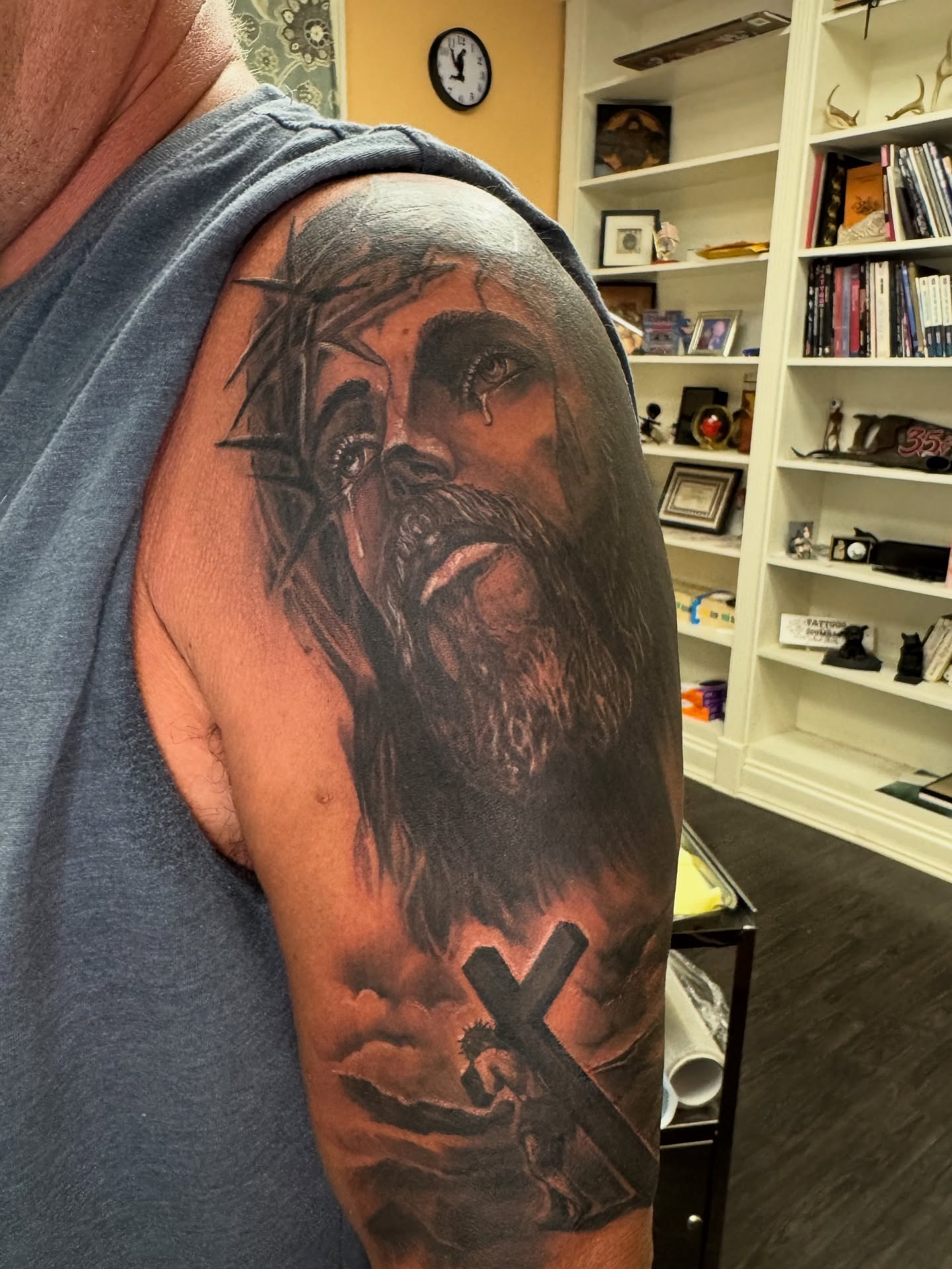 Tattoo by @scottdennistattoos — realism, dark_realism