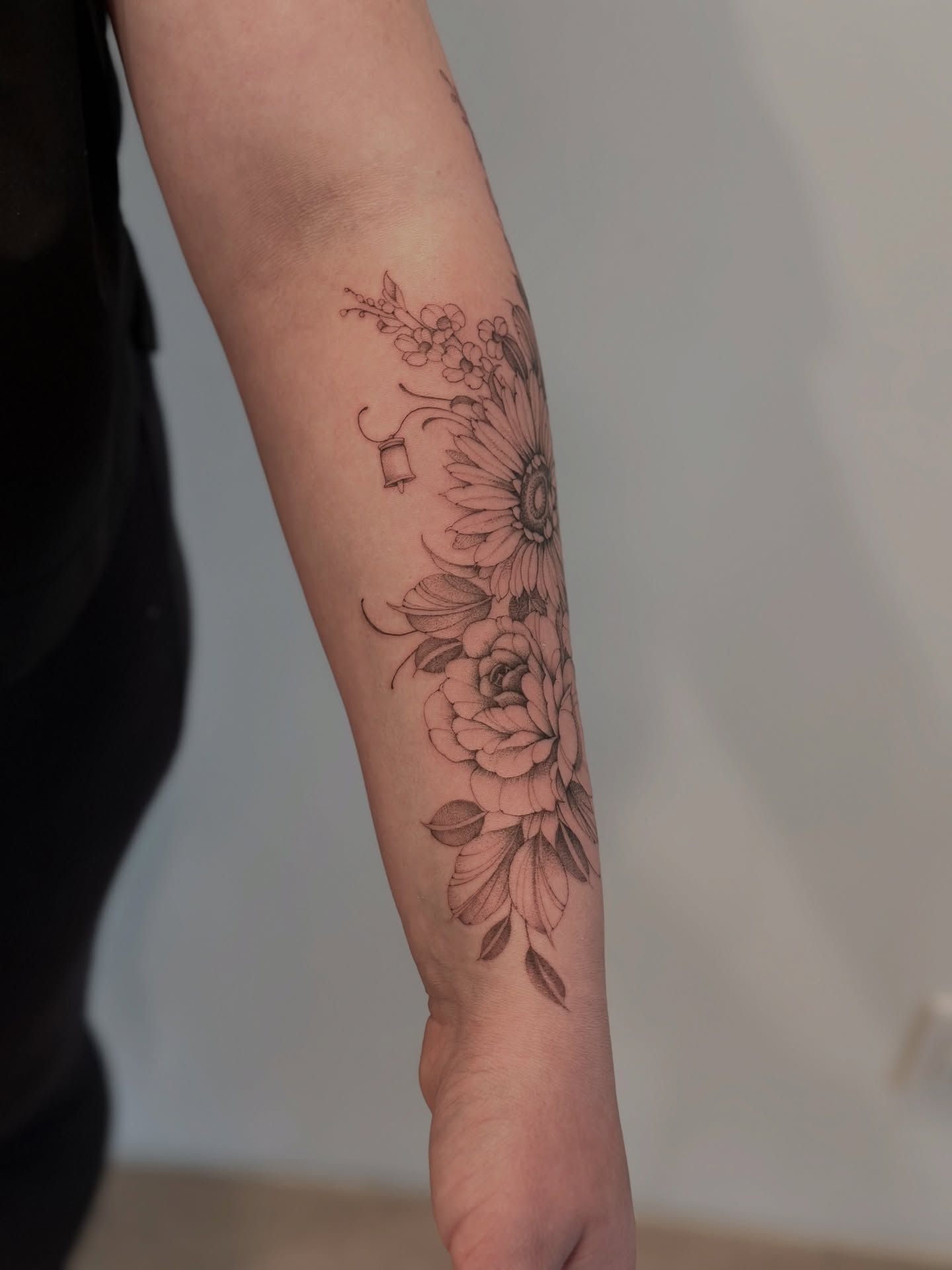 Tattoo by @michatattoos — black_and_grey