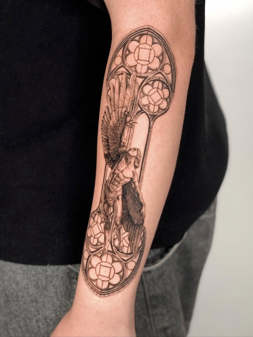 Tattoo by @blackbird_tattooer — realism, black_and_grey