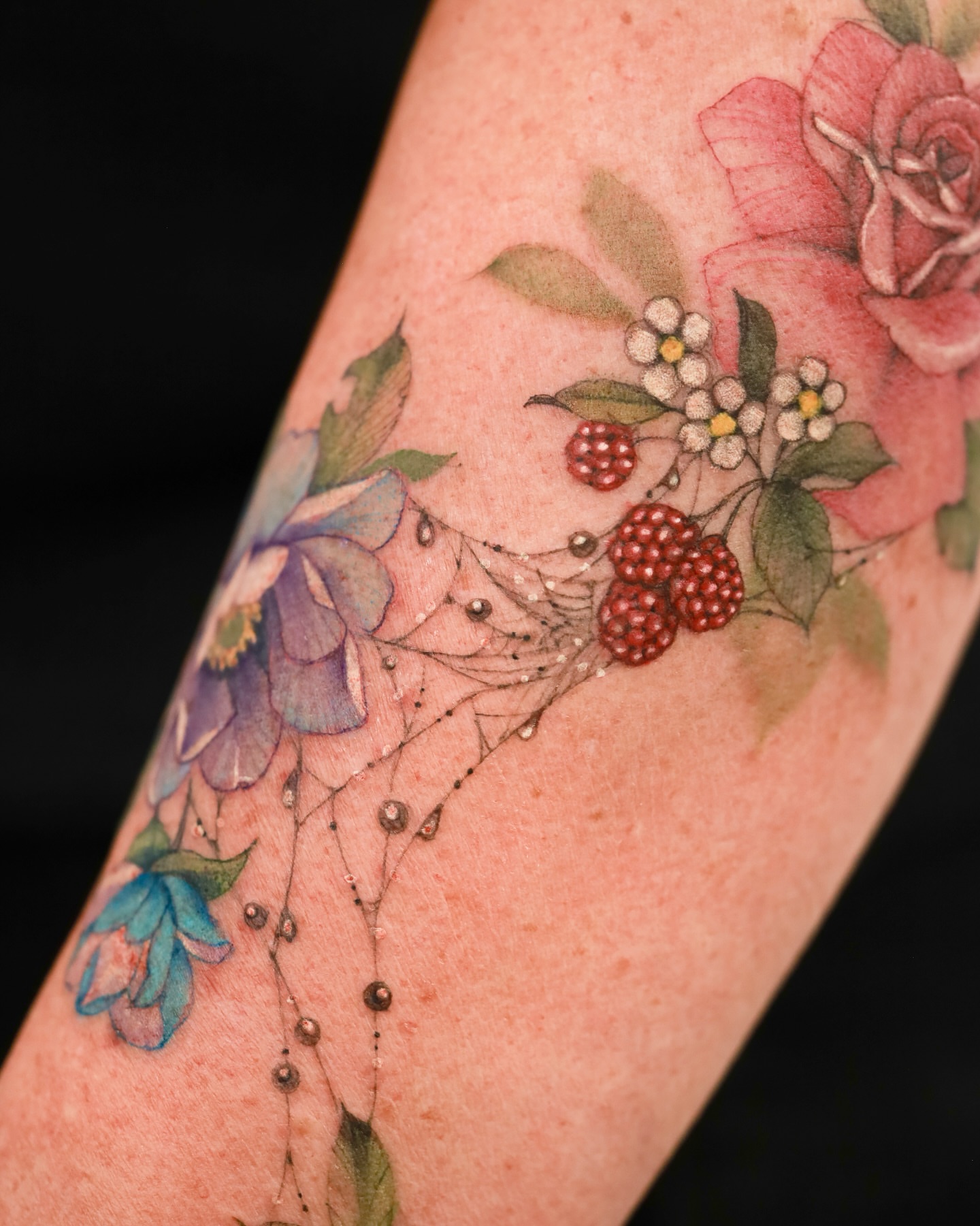 Tattoo by @tattooist_silo — watercolor, realism