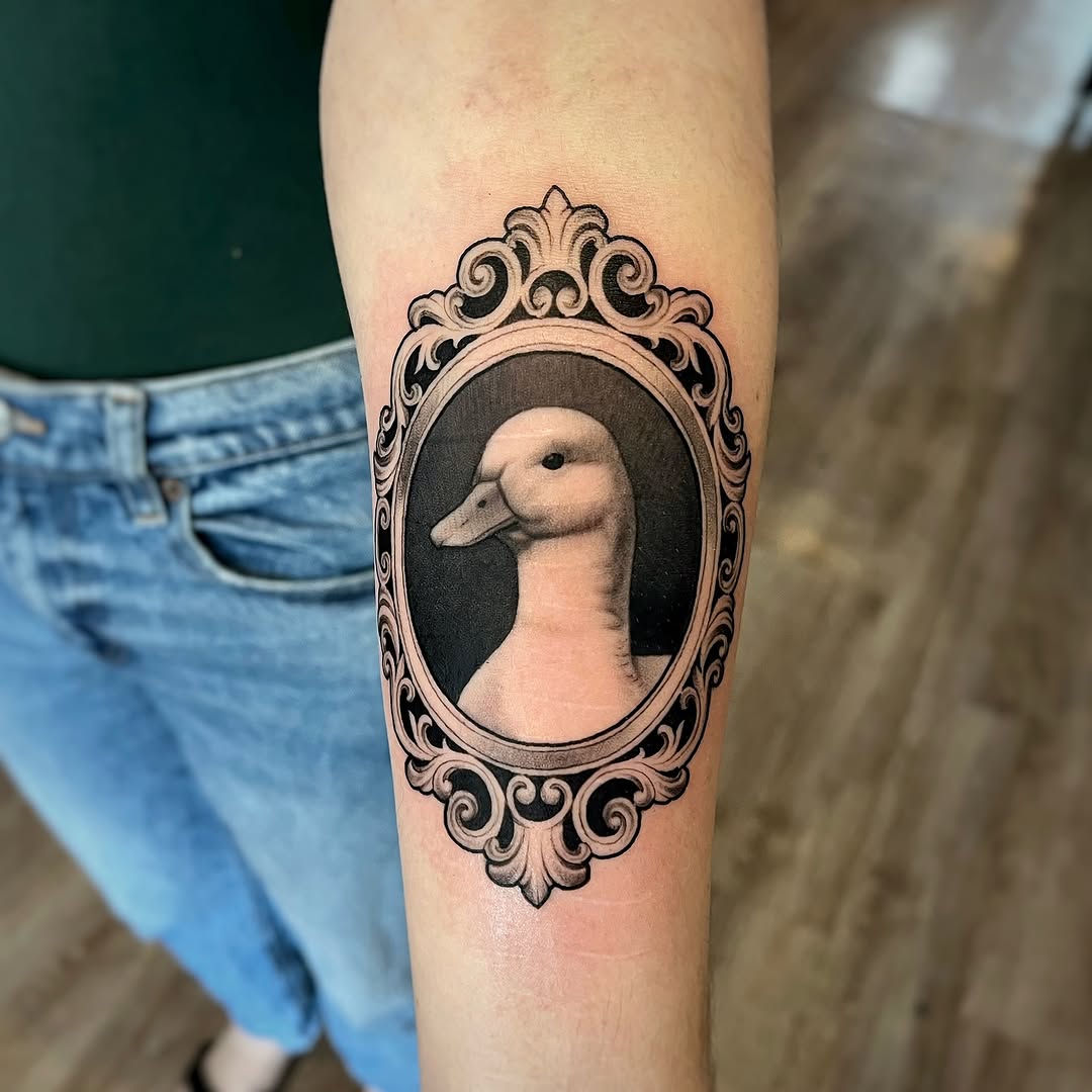 Tattoo by @tattoobilljohenning — realism, black_and_grey