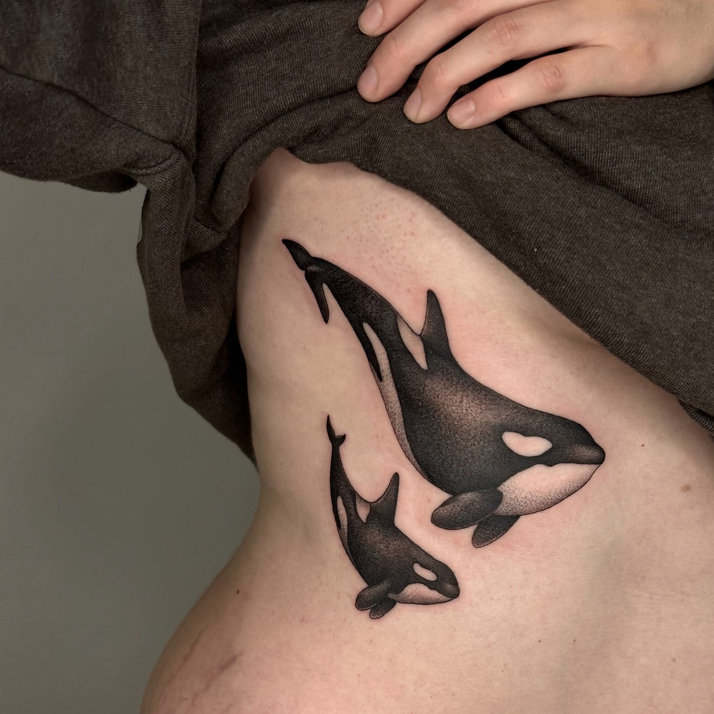 Tattoo by @perreault.productions — black_and_grey
