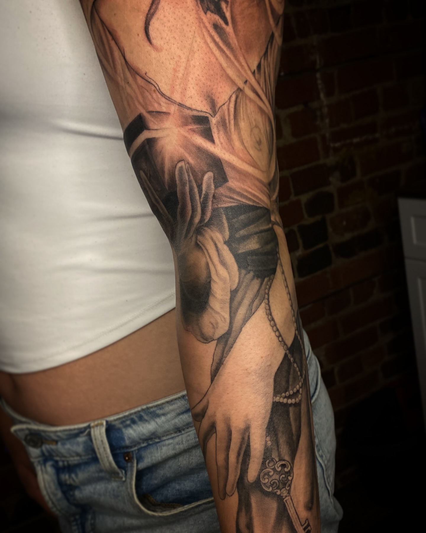 Tattoo by @francistattooer — realism, black_and_grey
