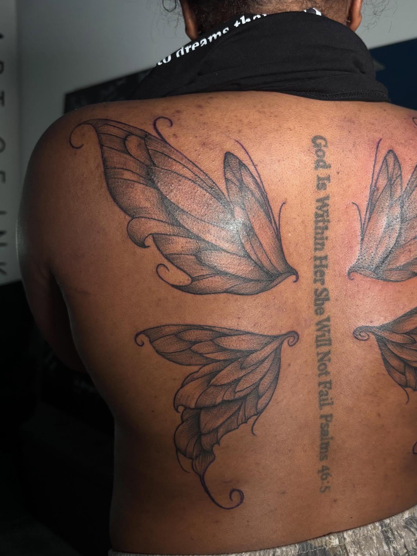 Tattoo by @shyluhv — fine_line, black_and_grey