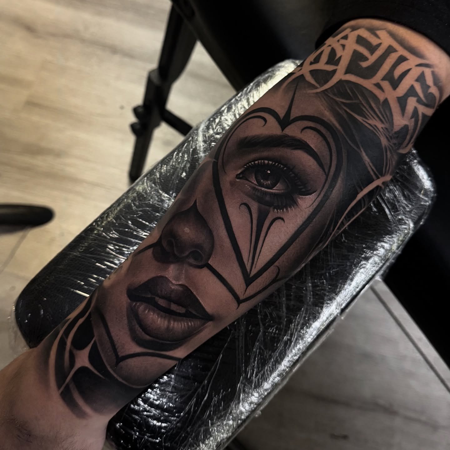 Tattoo by @tattoo_beez — realism, dark_realism