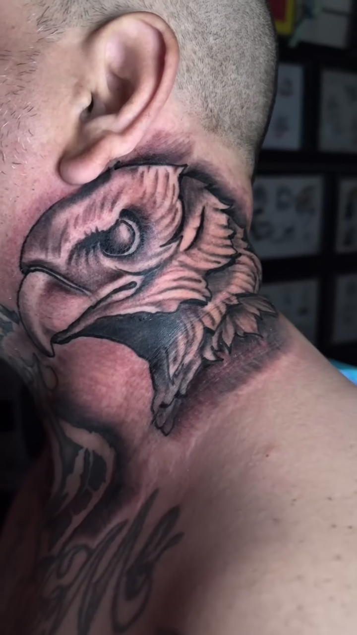 Tattoo by @tat2rikky — realism, black_and_grey