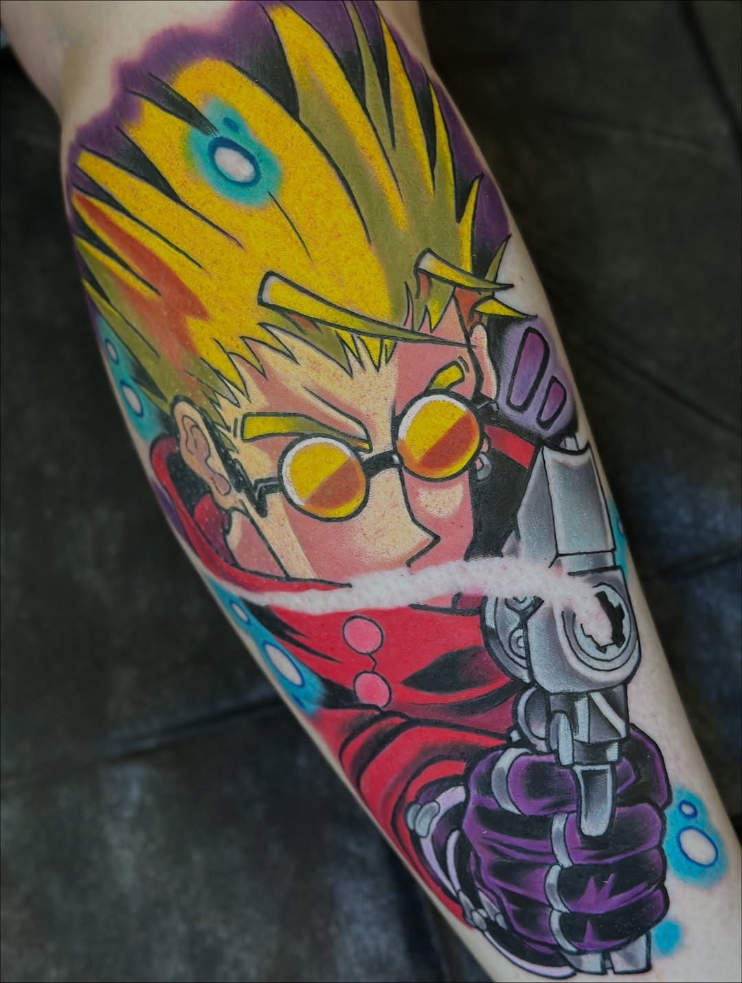 Tattoo by @_remytats_ — anime, new_school