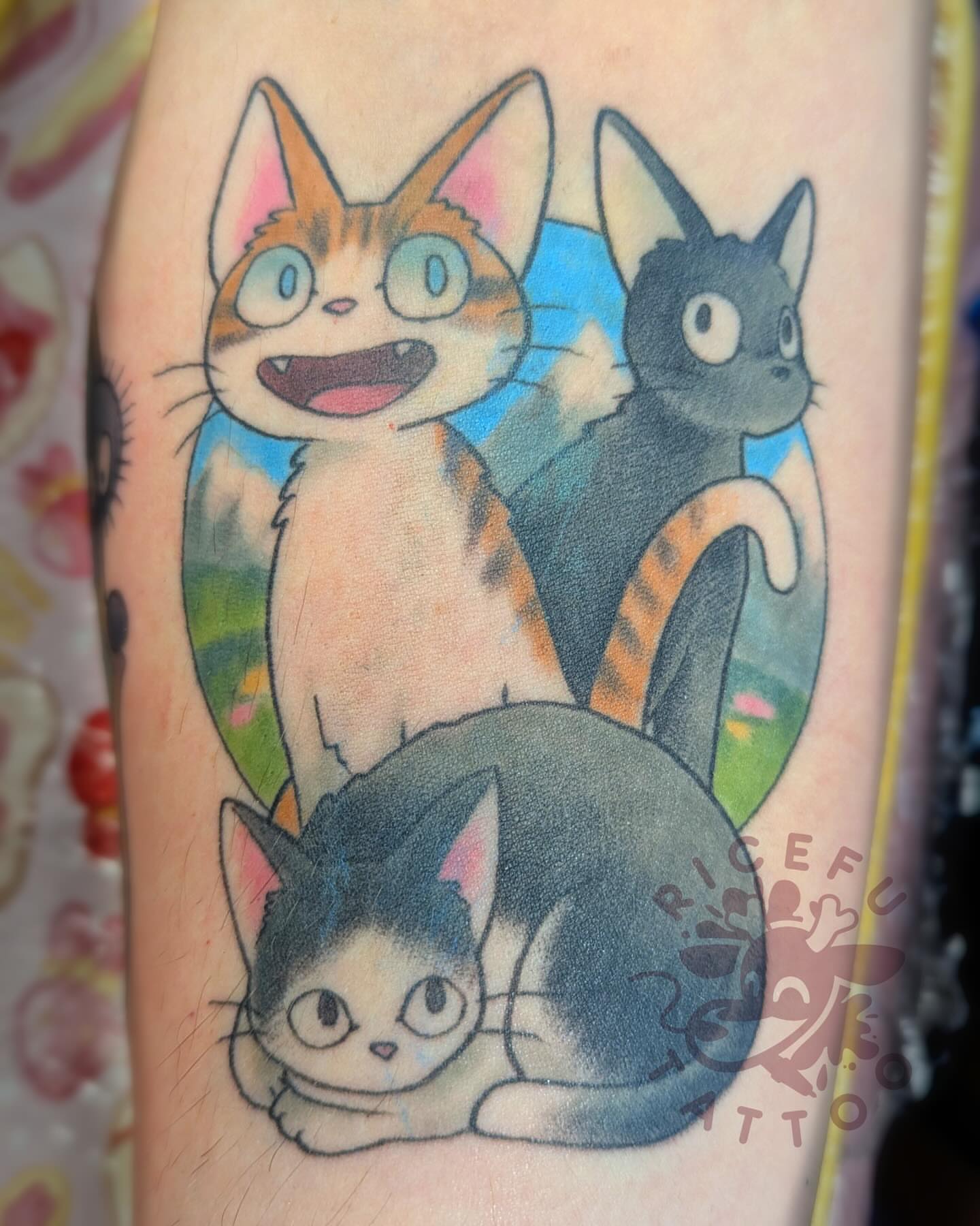 Tattoo by @ricefu_asa — anime