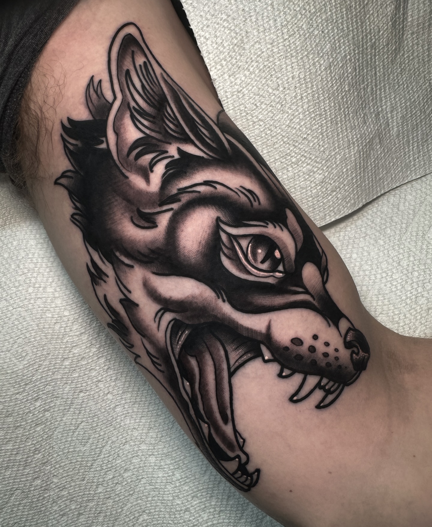 Tattoo by @corycartwright — black_and_grey