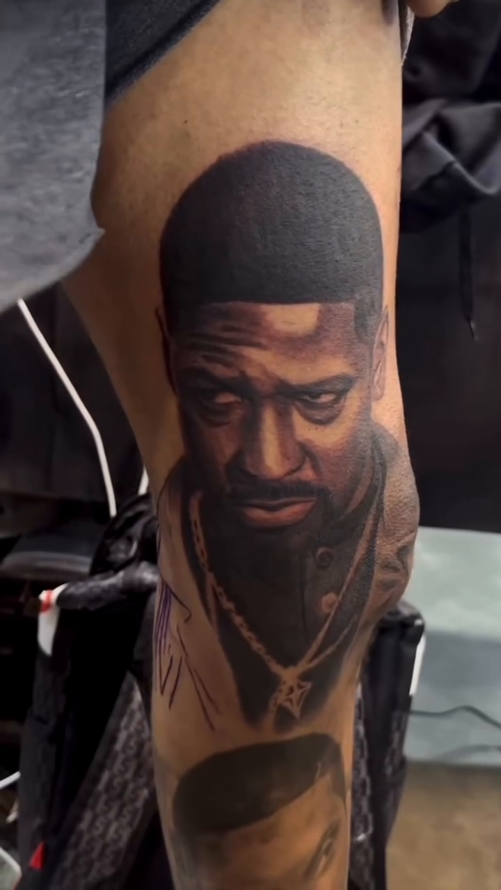Tattoo by @dontaviousdavis_ — realism, black_and_grey