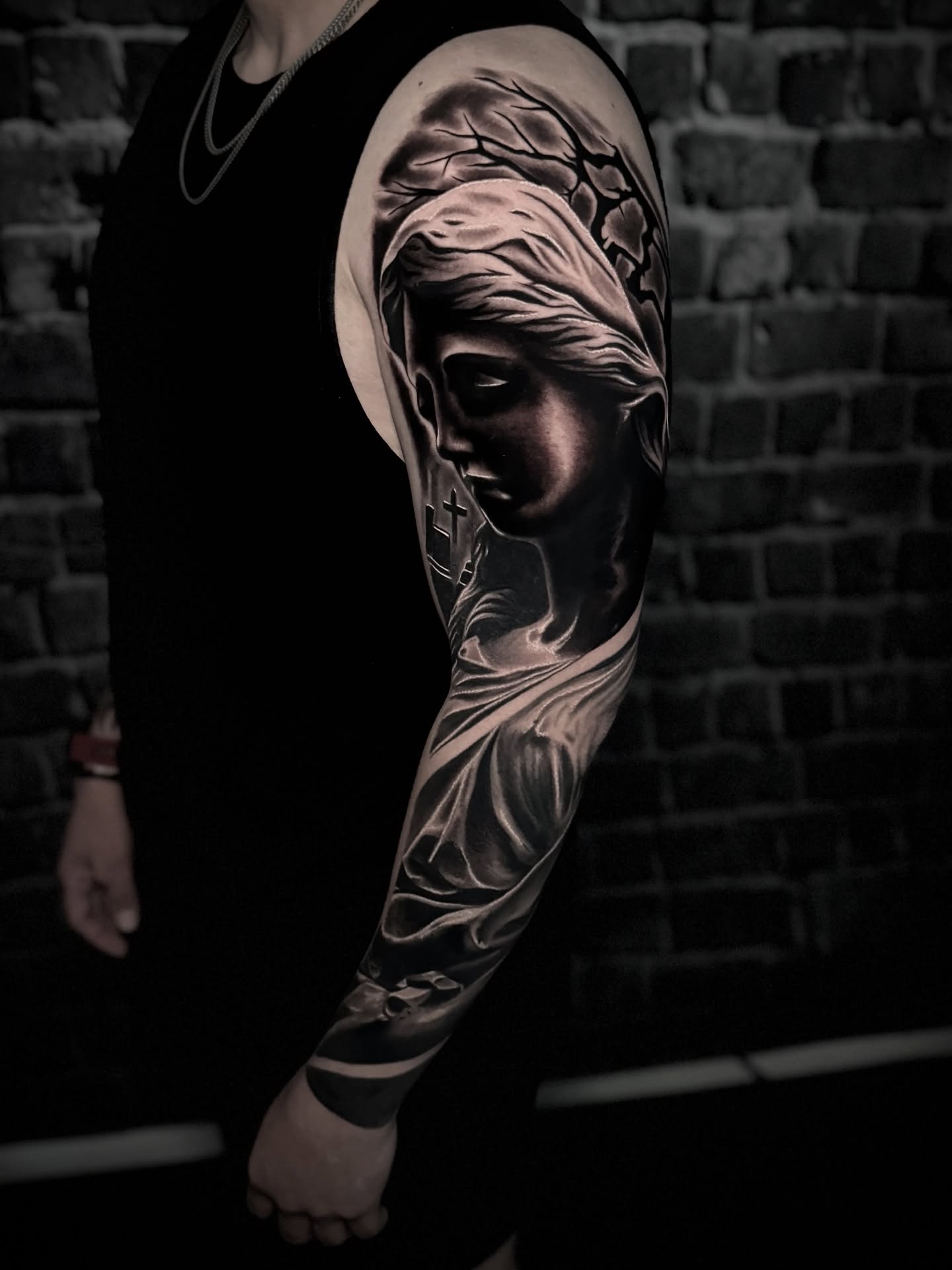 Tattoo by @blakeferonetattoo β black_and_grey, realism