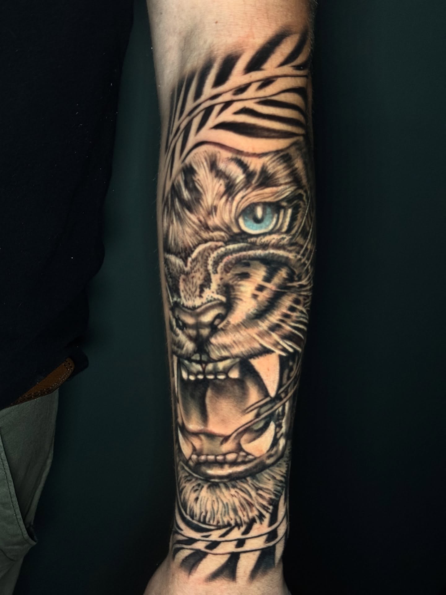 Tattoo by @pbzkillenem β realism, black_and_grey