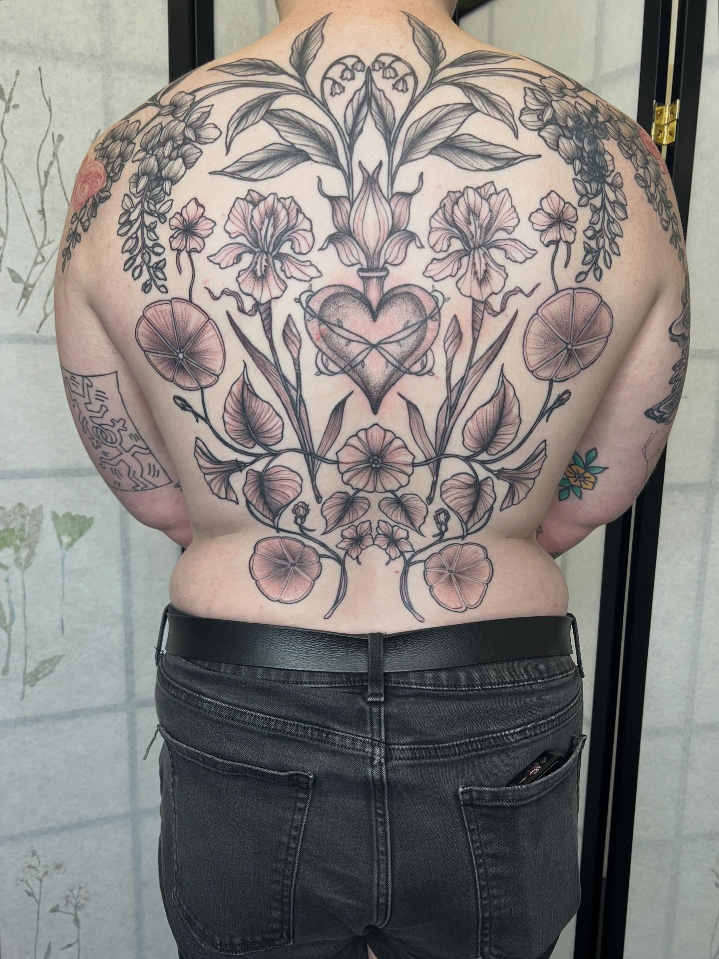 Tattoo by @noelle_adrienne — american_traditional, black_and_grey