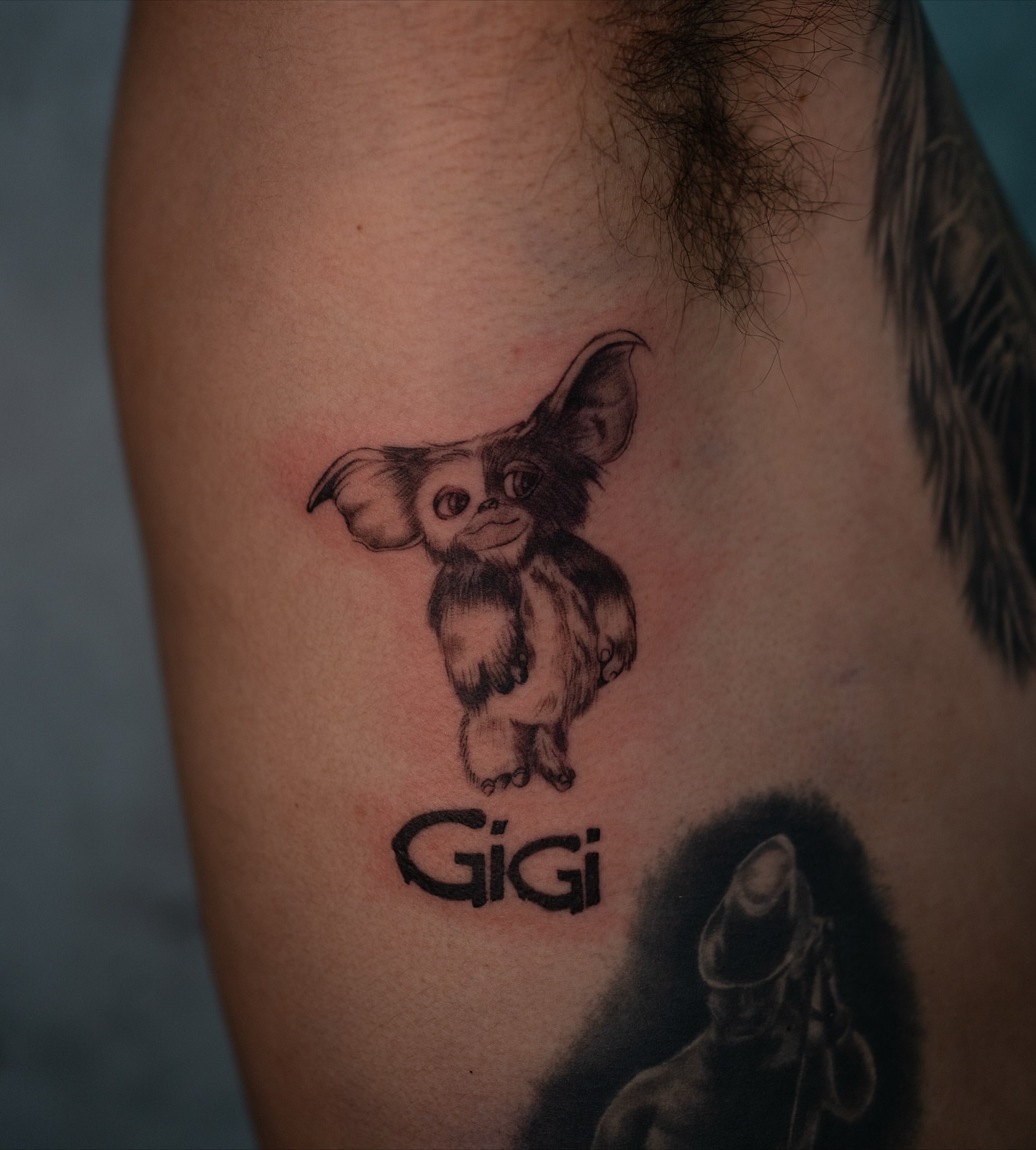 Tattoo by @inkbydame — black_and_grey