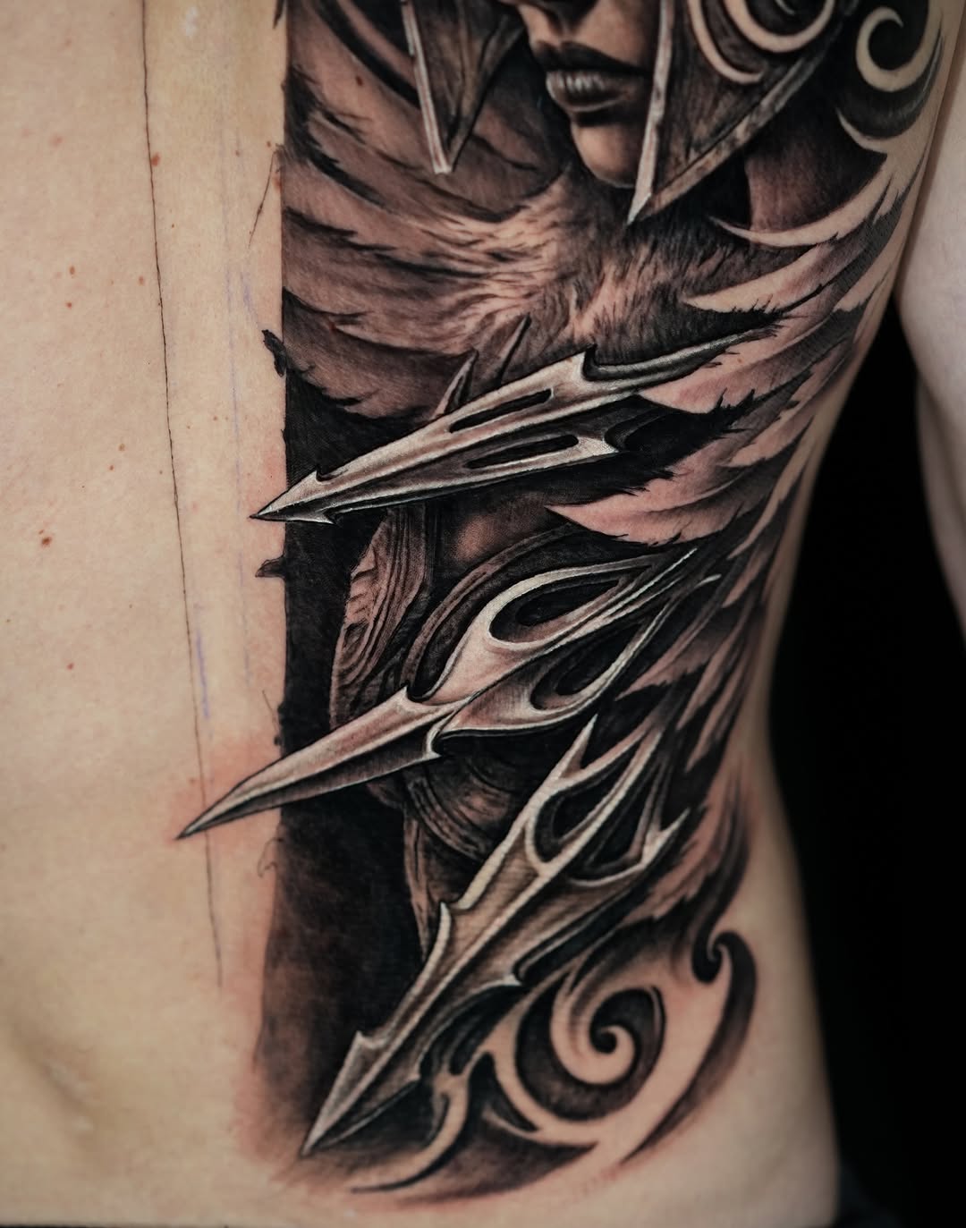 Tattoo by @jamesstrickland — realism, black_and_grey