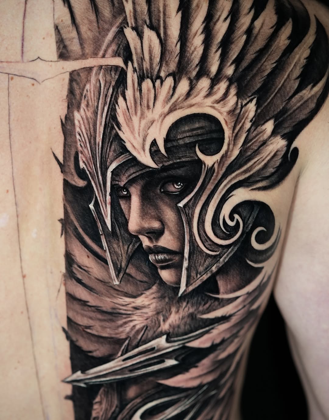 Tattoo by @jamesstrickland — realism, black_and_grey
