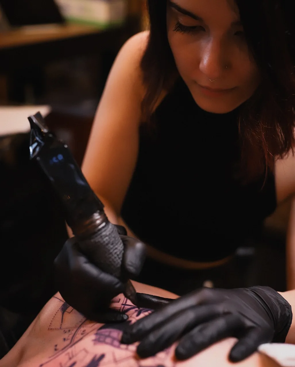 Tattoo by @fineartunbound โ black_and_grey
