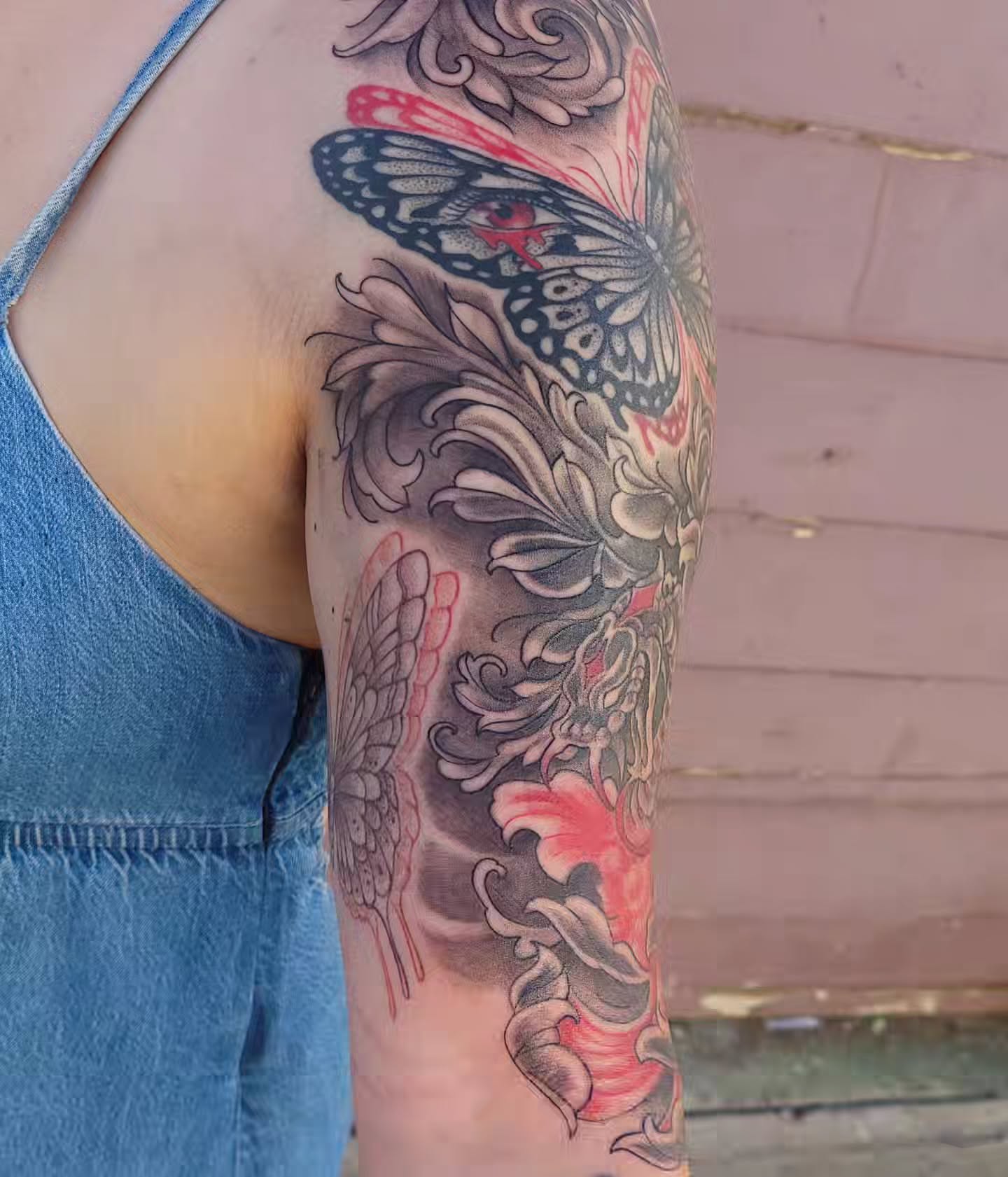 Tattoo by @austinberrytattoos — black_and_grey, realism