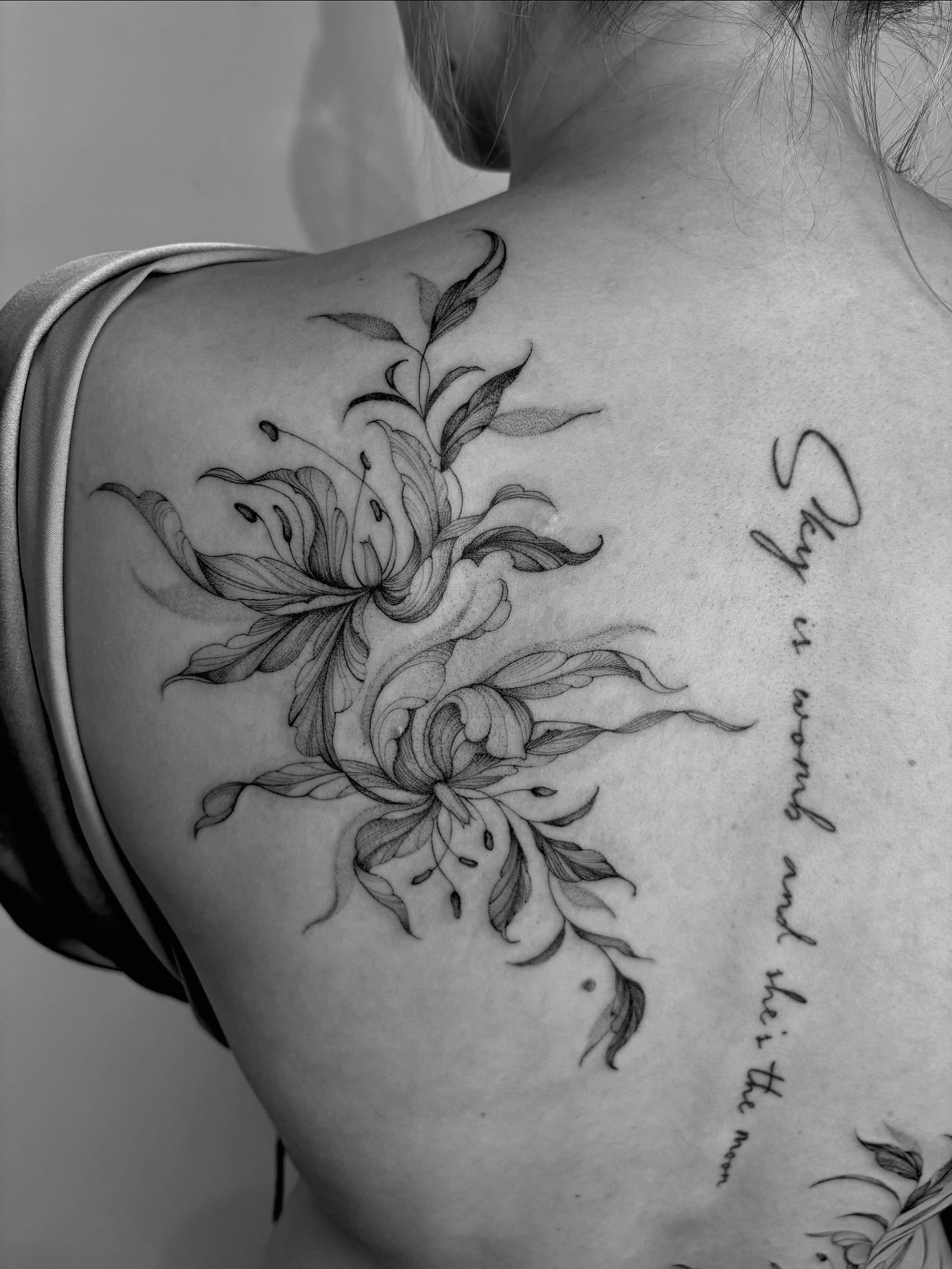Tattoo by @allisson.lestudion20 — black_and_grey, realism