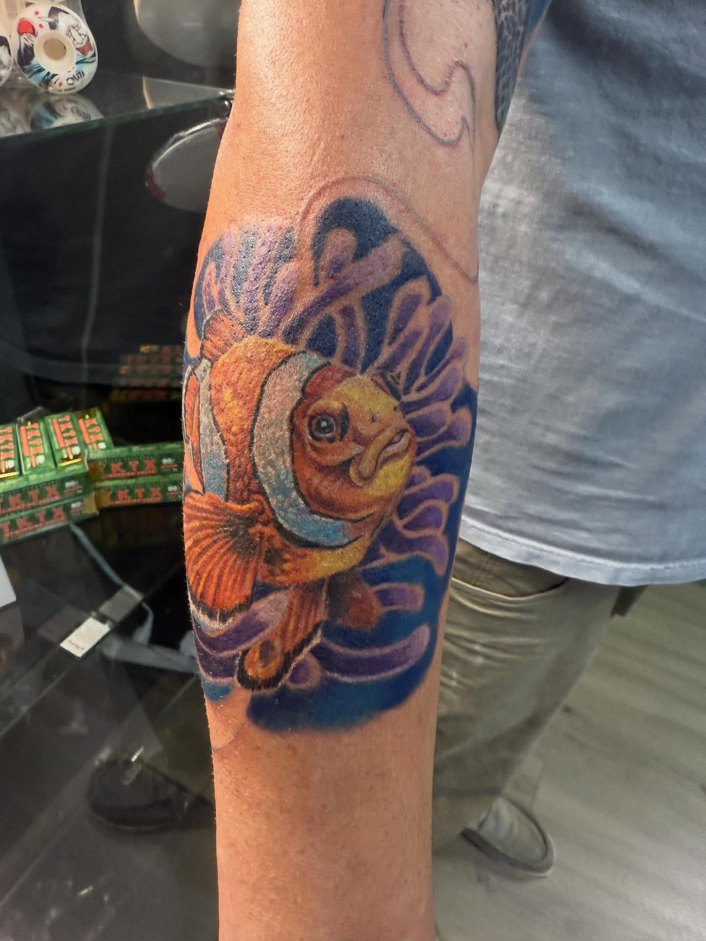 Tattoo by @tattman9000 — new_school, realism