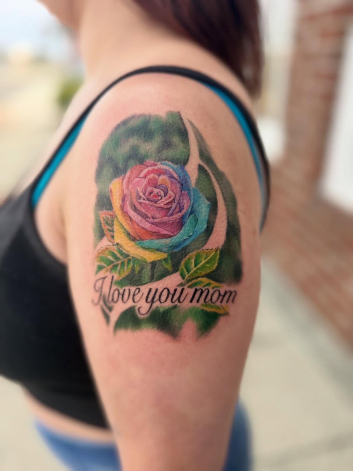 Tattoo by @tattman9000 — watercolor