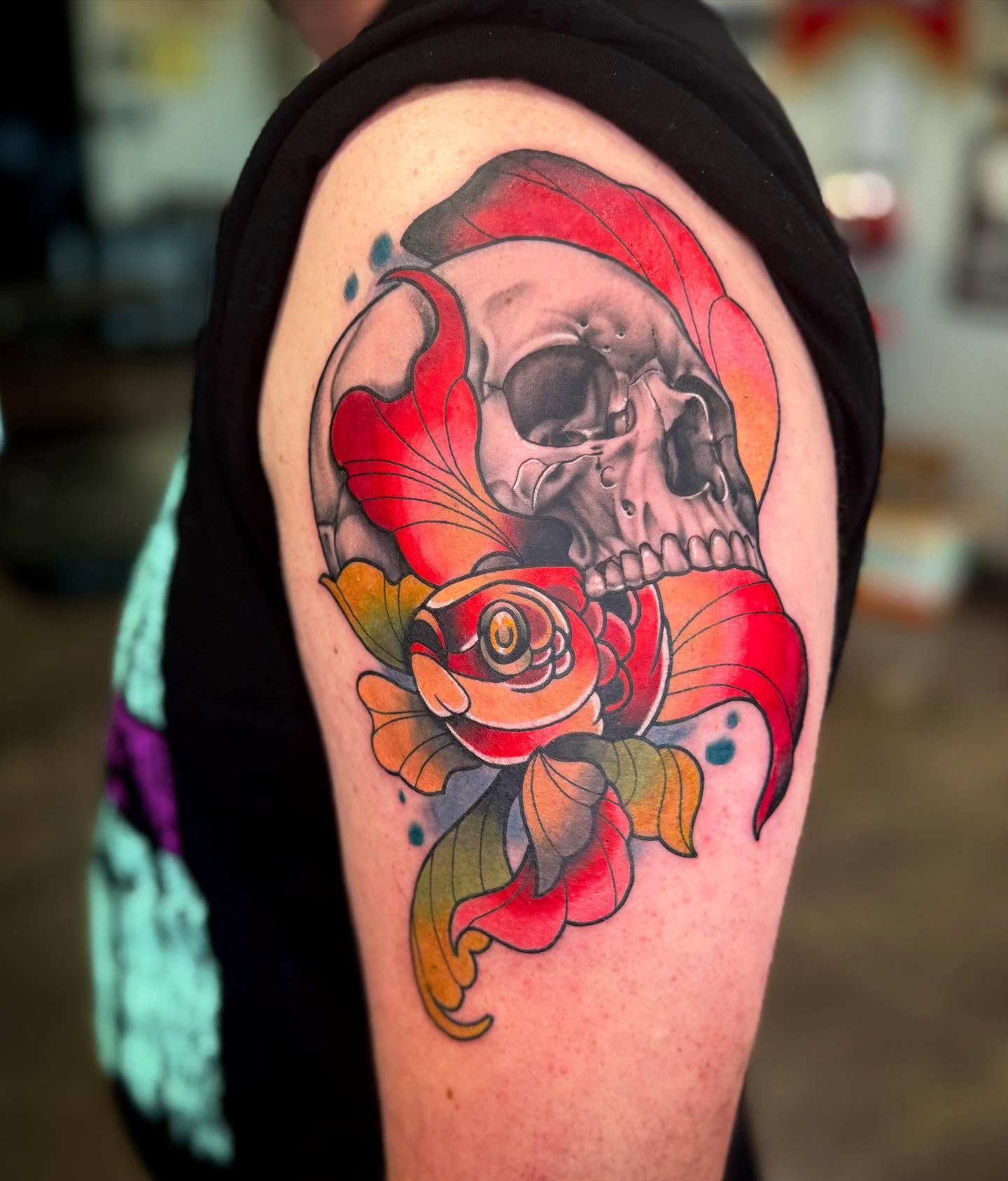 Tattoo by @babcocktattoo — american_traditional, realism