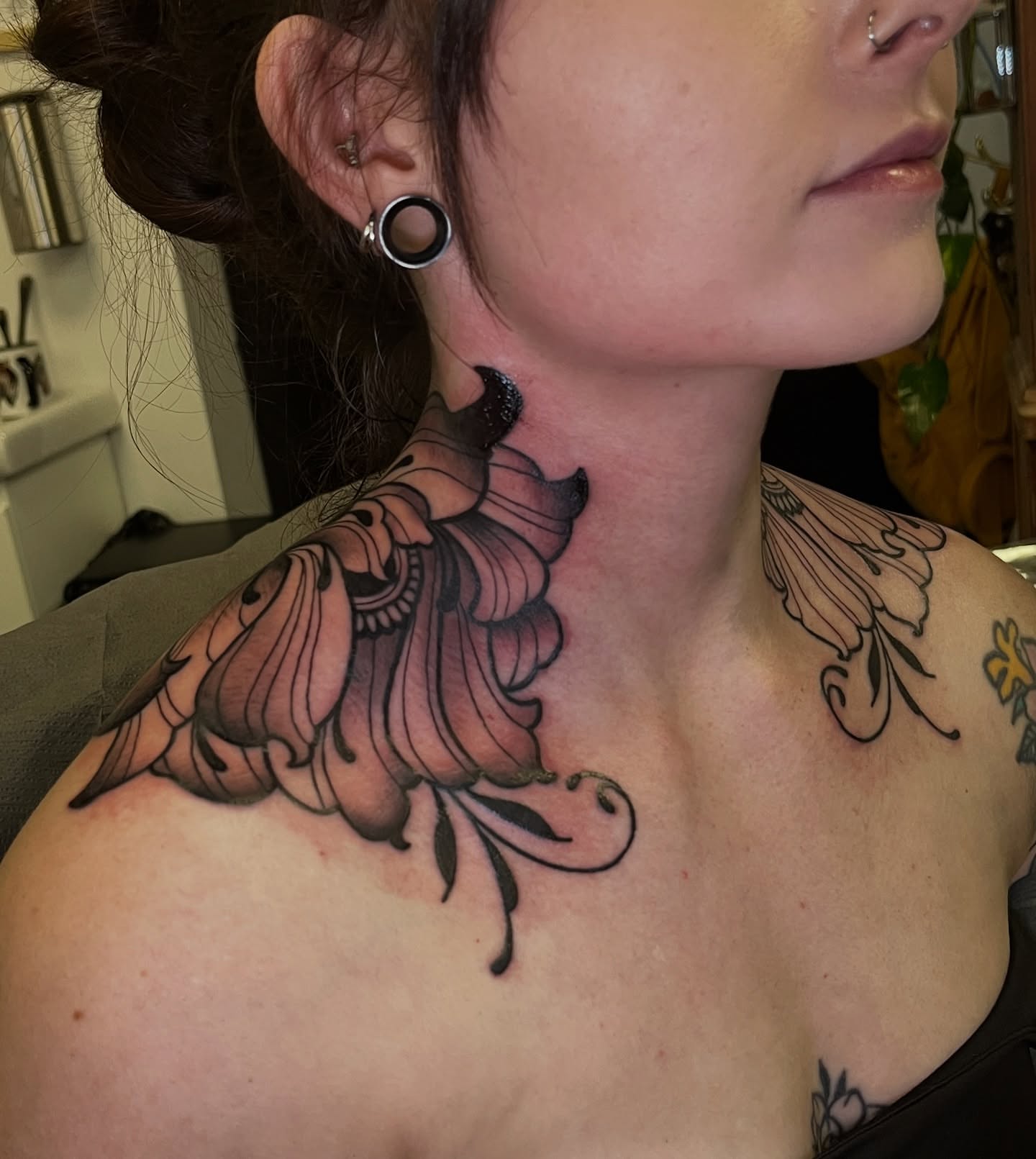 Tattoo by @soft_hand_jan — black_and_grey