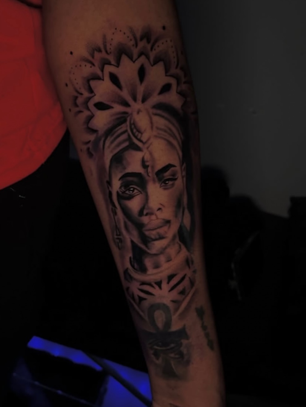 Tattoo by @2groovystudios — black_and_grey, realism