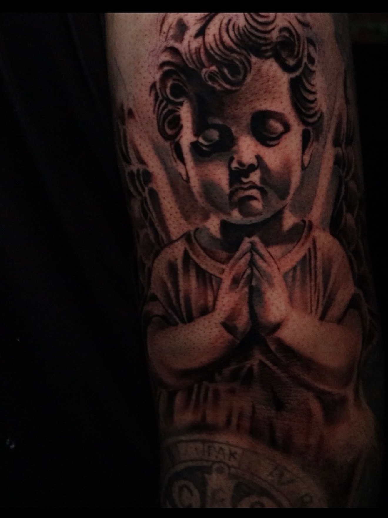 Tattoo by @2groovystudios — realism, black_and_grey