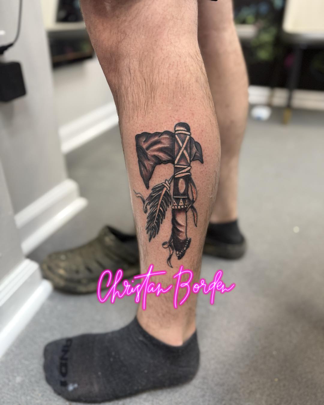 Tattoo by @tattoosbychristan — black_and_grey