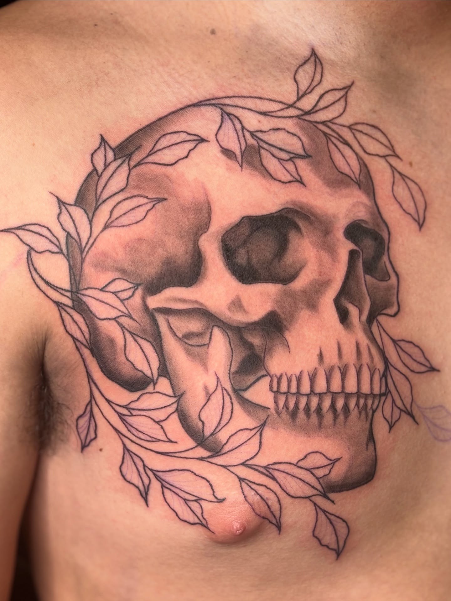 Tattoo by @colourblindtattoo — black_and_grey, realism