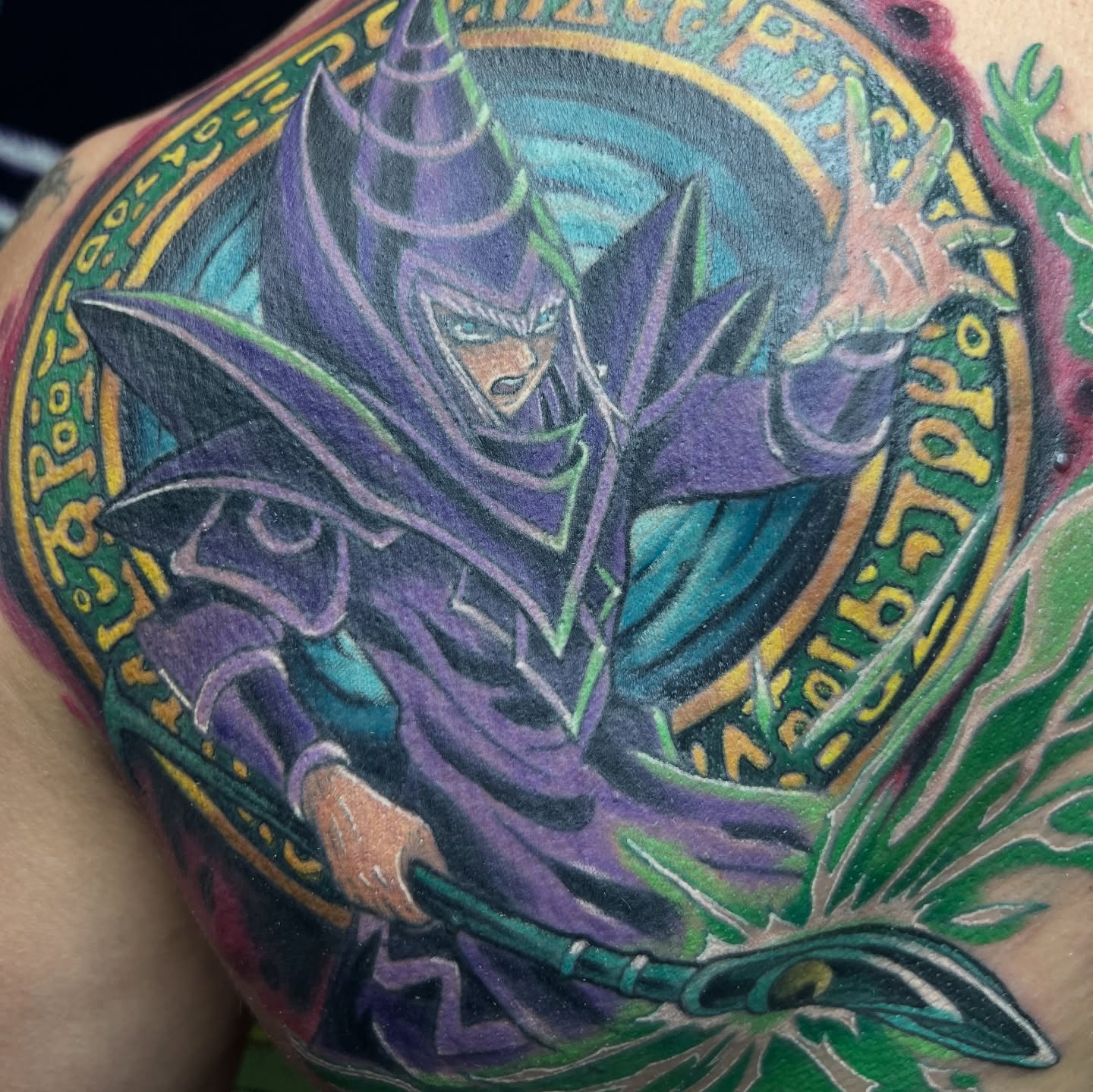 Tattoo by @luckyleftytattoos — dotwork, realism