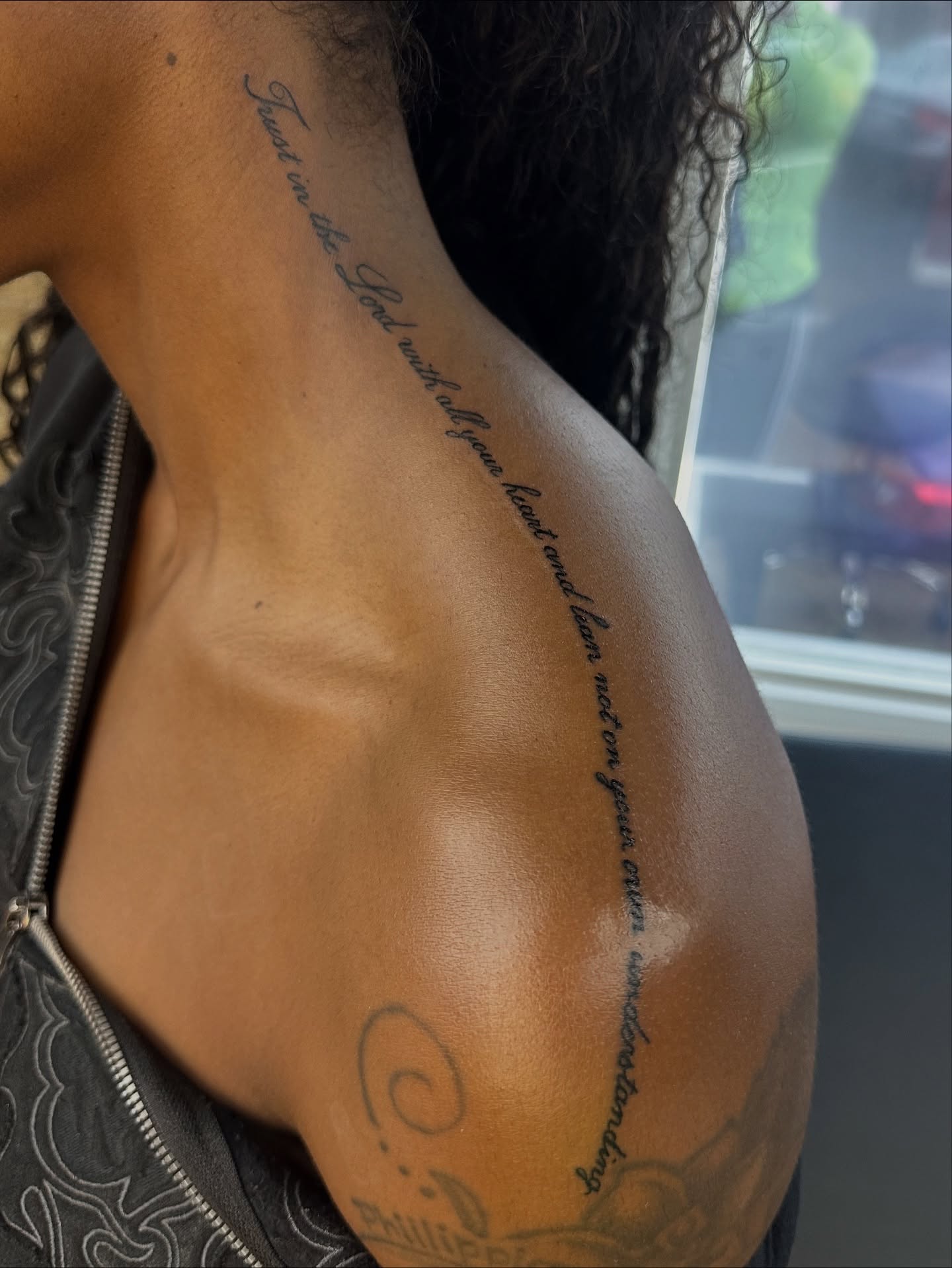 Script lettering lettering script tattoo by TC 🧚🏽, Columbus, OH