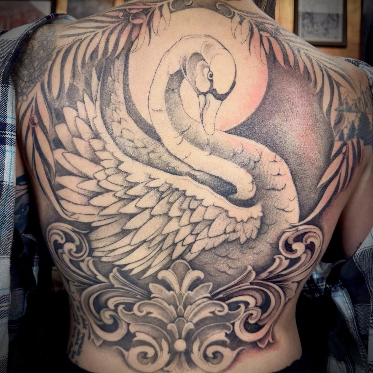 Tattoo by @tattoosbyskip — black_and_grey