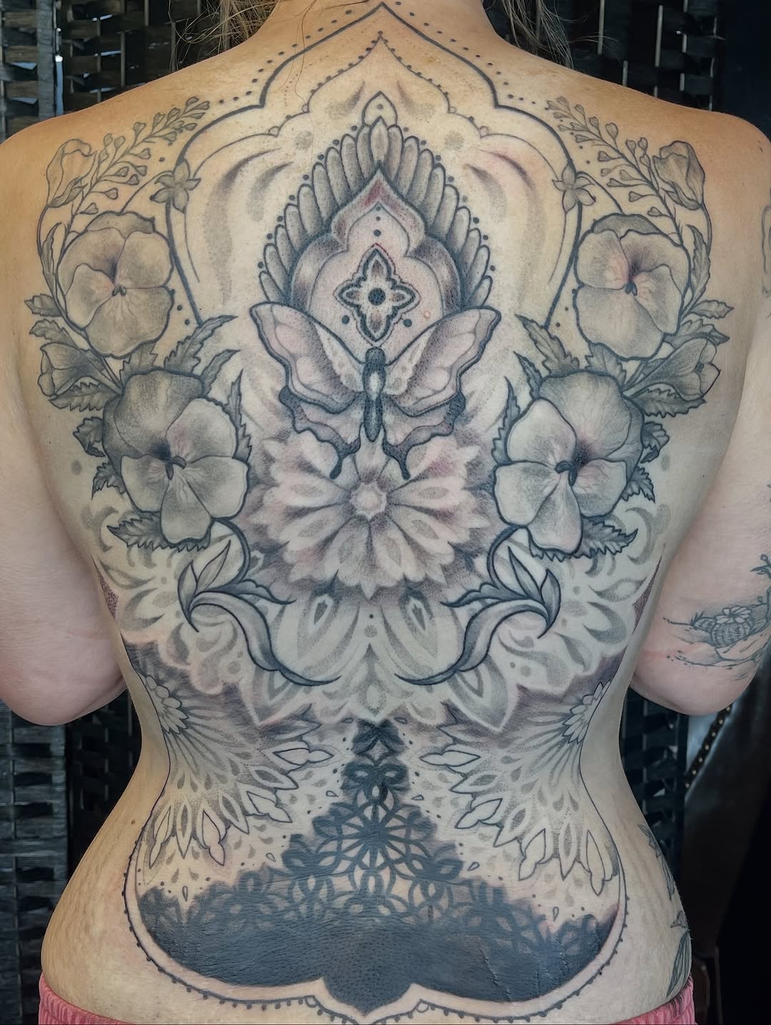 Tattoo by @marla_tattoo — black_and_grey, ornamental
