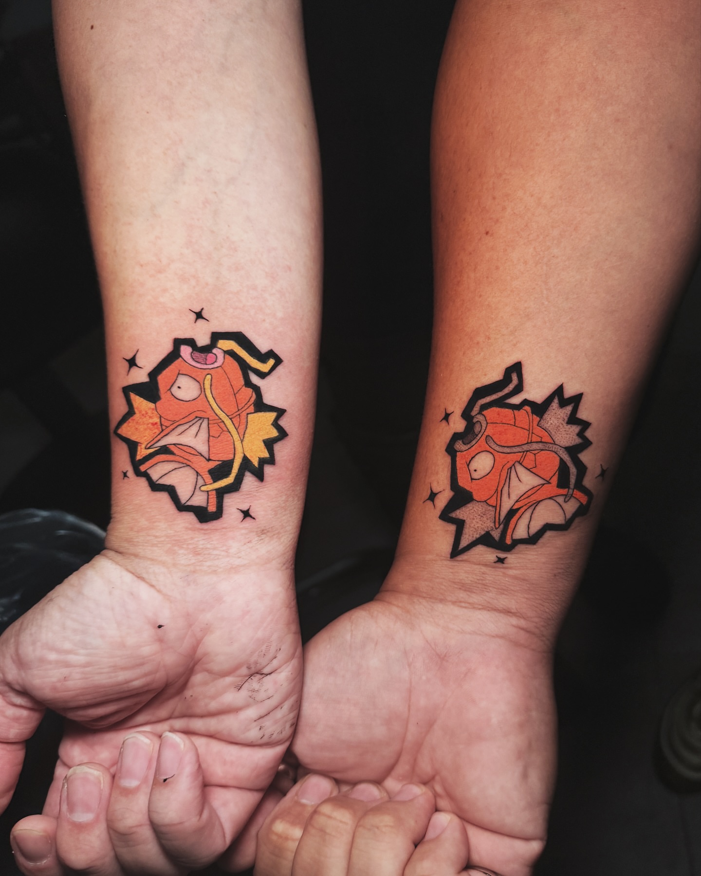 Tattoo by @umbra.inks — anime
