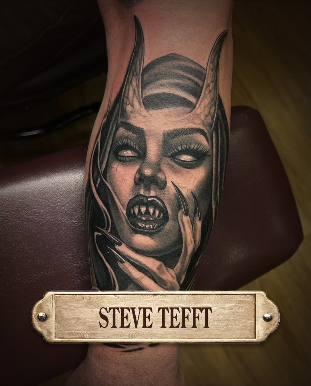 Tattoo by @steventefft — dark_realism