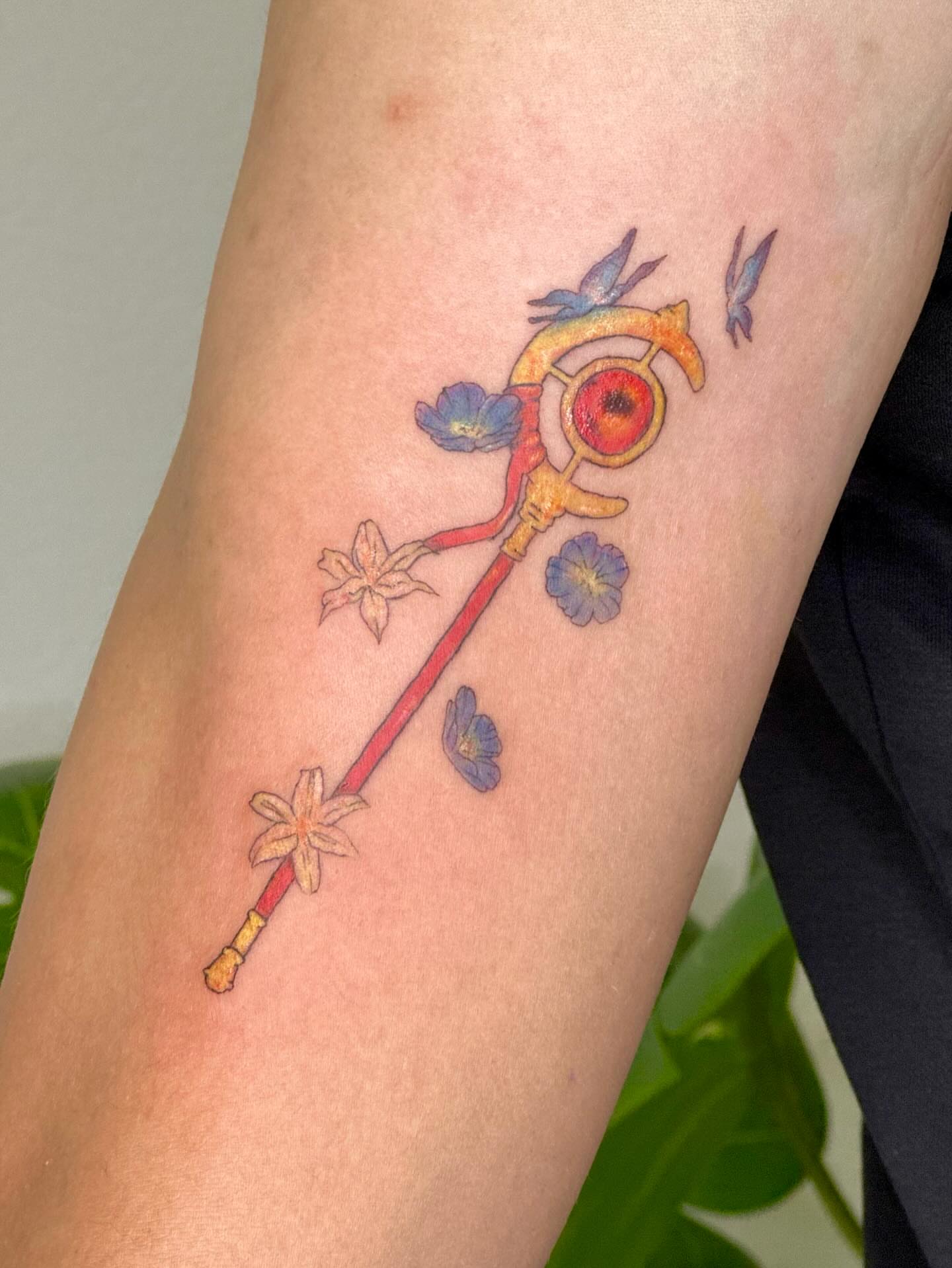 Tattoo by @lily_licious_ink — new_school, watercolor