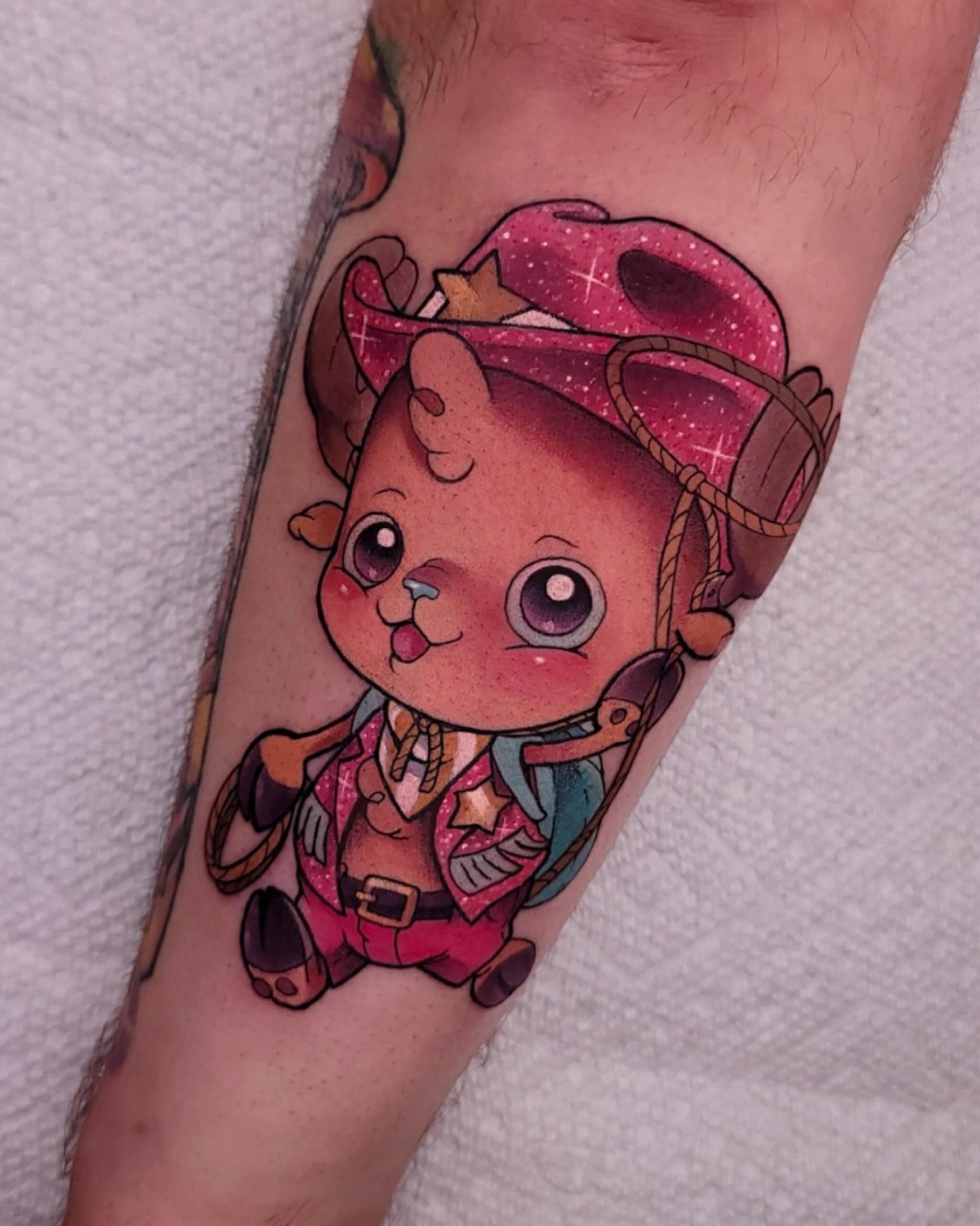 Tattoo by @scarpo — illustrative