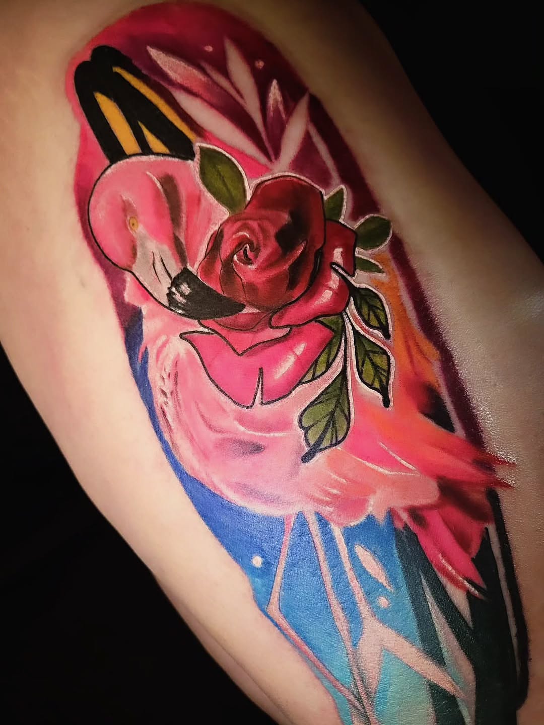 Tattoo by @goth_ross_502 — american_traditional, realism