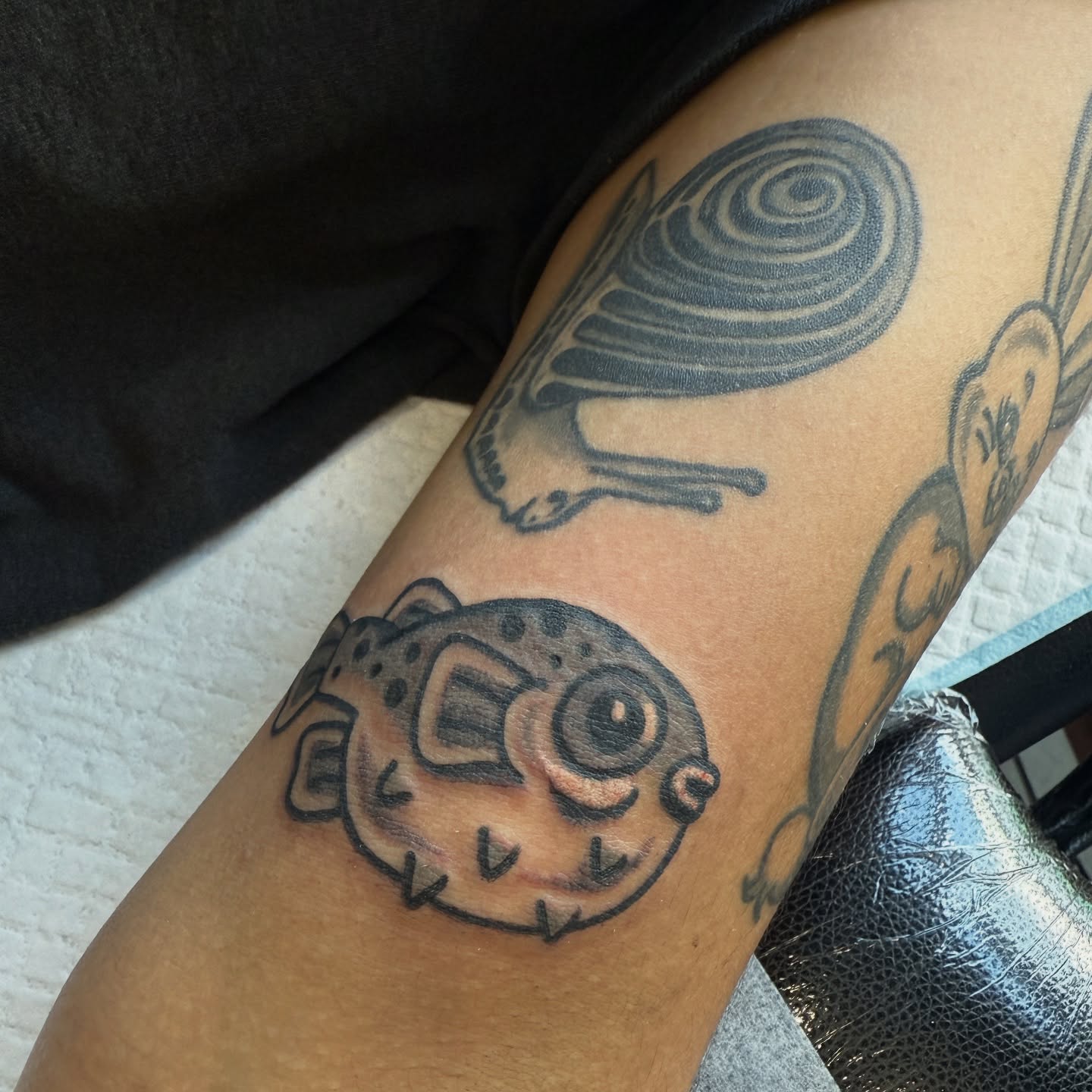 Tattoo by @tattooerjan8 — black_and_grey