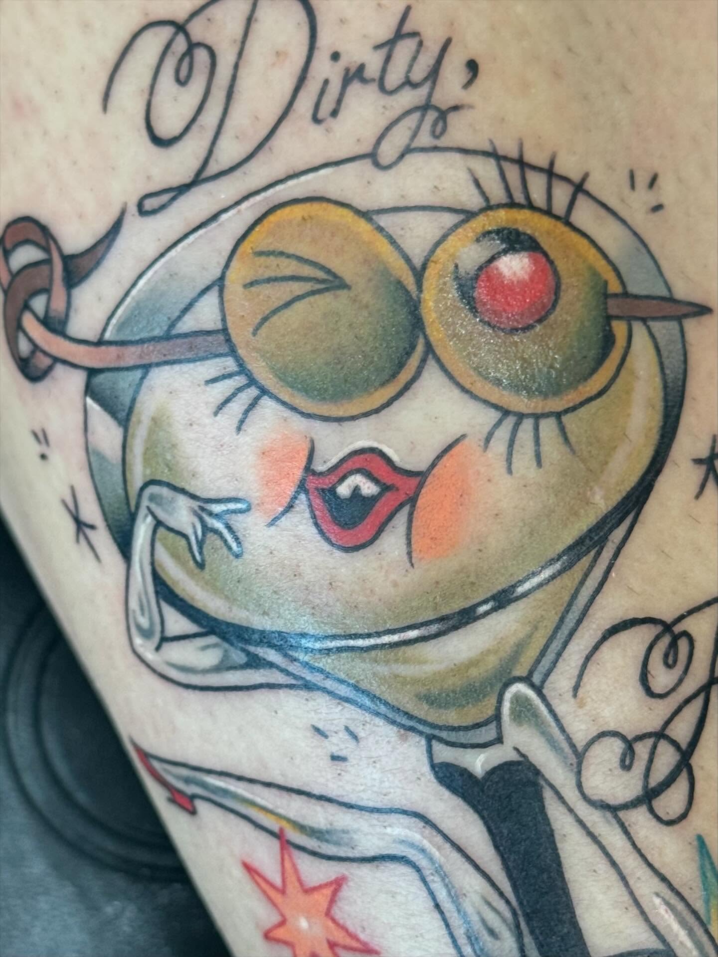 Tattoo by @tina_b_draws — new_school