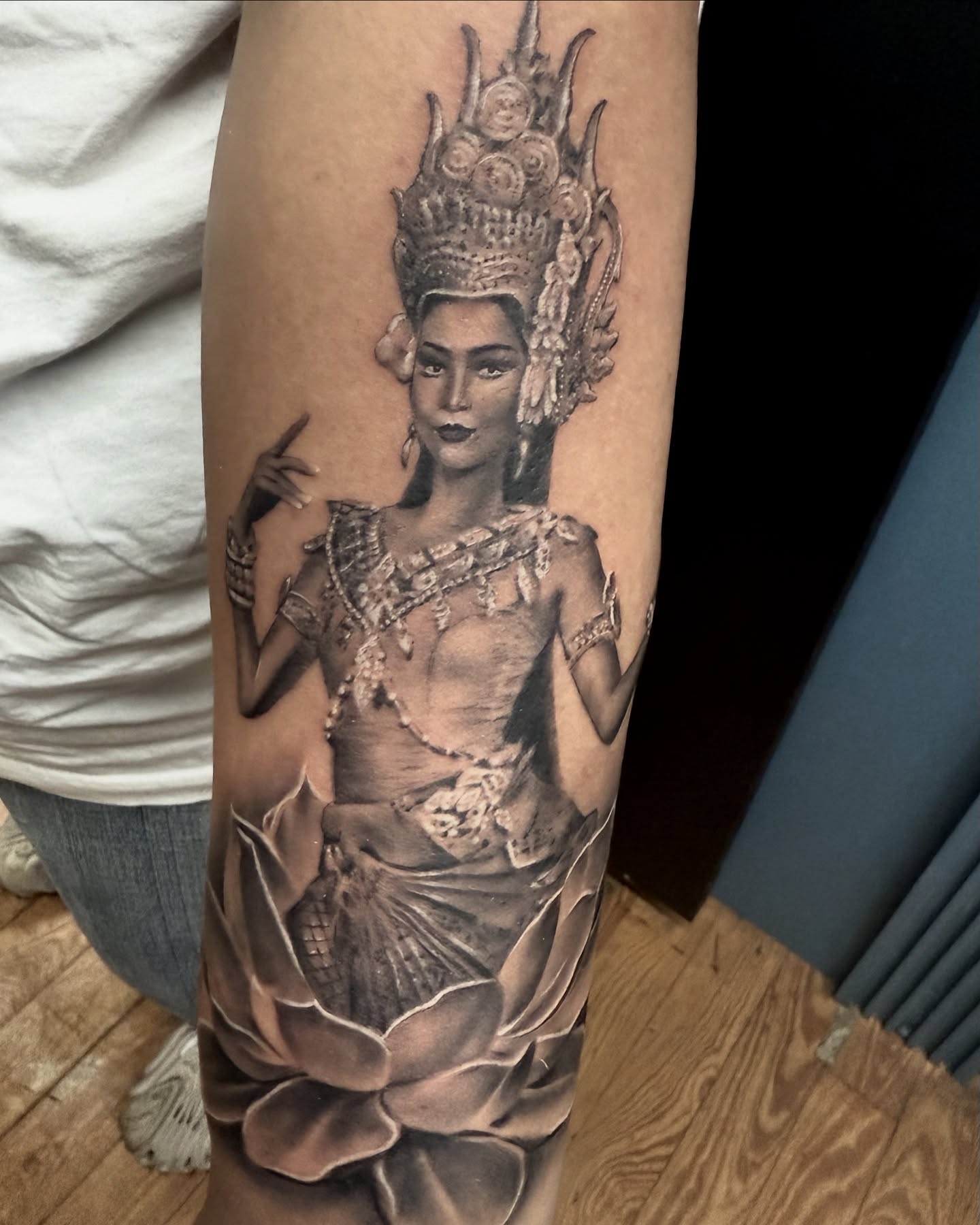 Tattoo by @sambo.ink — realism, black_and_grey